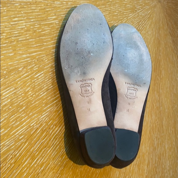 Chocolate brown suede Ramon Tenza shoes - Picture 4 of 6